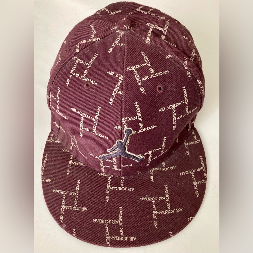 ⚡️🔥🌟HP🌟🔥⚡️Air Jordan Flight Burgundy Hat Cap Michael Jordan Flight. SZ-7-3/4